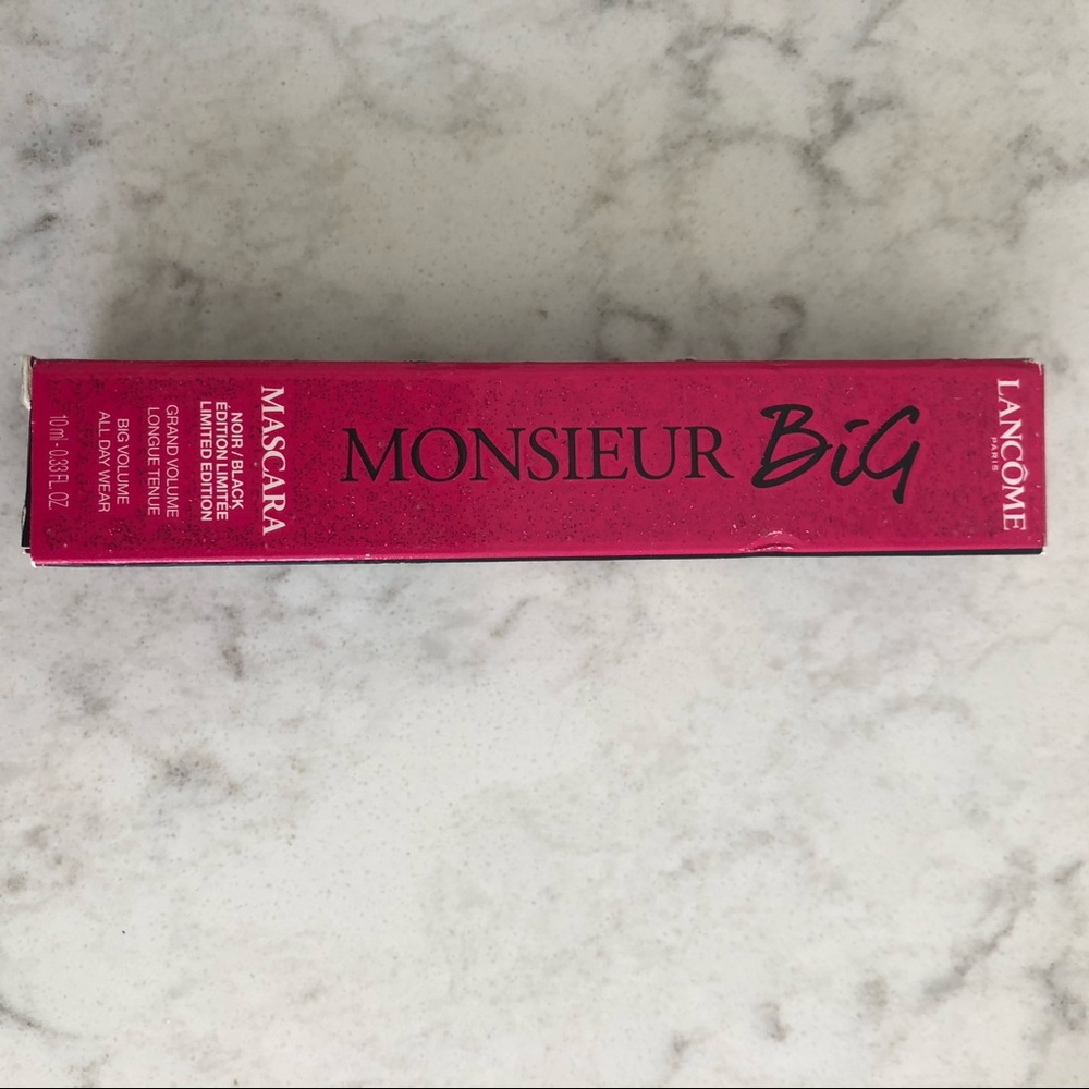 Lancôme Monsieur Big Mascara 01 Black NIB
